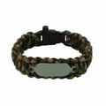 Paracord Wristband (Woodland Green)